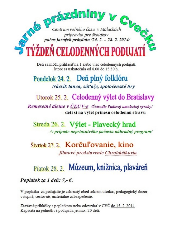 cvc jarne prazniny cvc jarne prazniny