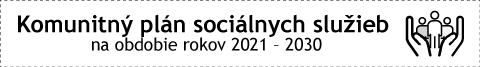 Komunitný plán sociálnych služieb - banner